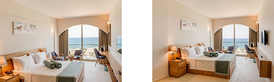 Sea View Hotel Room