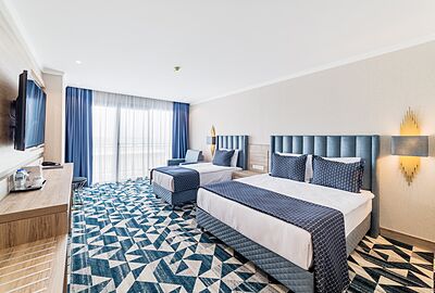 Side Sea View Hotel Room