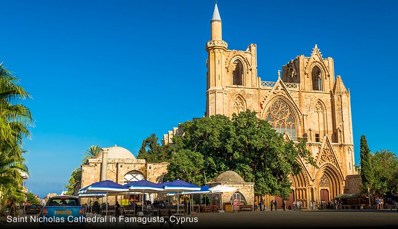 Saint Nicholas Cathedral in Famagusta, Cyprus