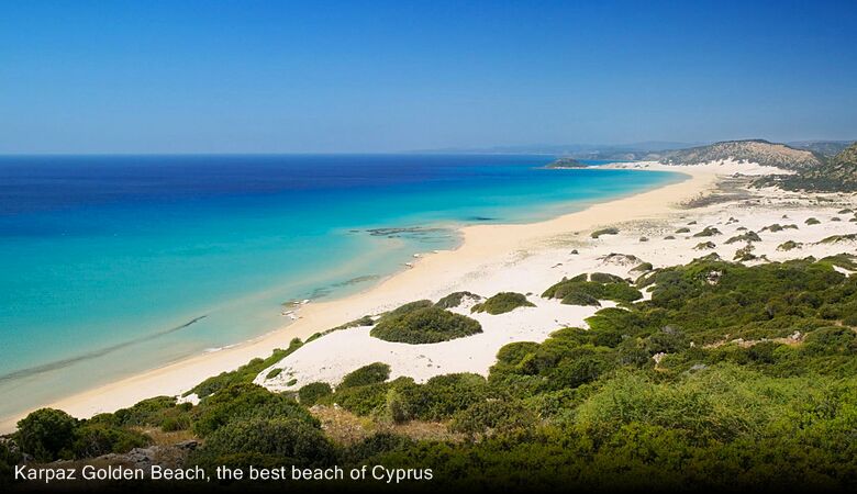 Karpaz Golden Beach, the best beach of Cyprus