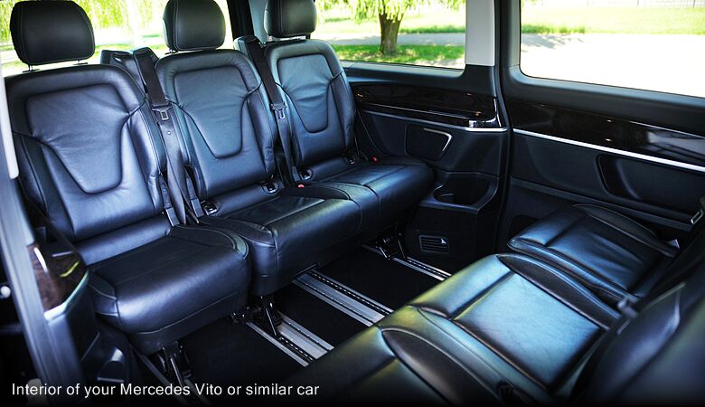 Interior of your Mercedes Vito or similar car